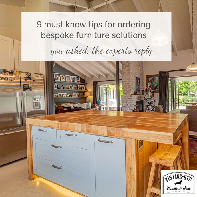 9 MUST KNOW tips to save you time and money, when ordering custom or bespoke furniture in South Africa