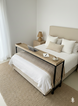 Load image into Gallery viewer, Over-bed wooden desk for work and relaxing.