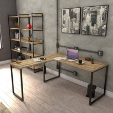 Load image into Gallery viewer, L-Shape Desk - Custom Made Study Desk