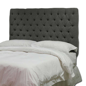 Taupe Mirabeau Headboard with bed