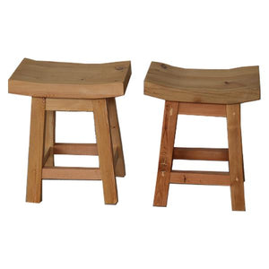 Small Natural Butt Style Stool