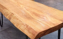 Load image into Gallery viewer, Solid Live Edge French Oak Desk