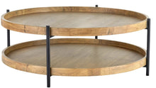 Load image into Gallery viewer, Tali Round Oak Coffee Table
