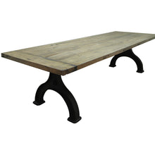 Load image into Gallery viewer, Wisteria Teak Dining Table close up
