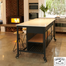 Load image into Gallery viewer, Halifax Steel Kitchen Island