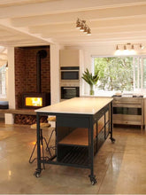 Load image into Gallery viewer, Halifax Steel Kitchen Island