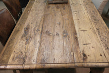 Load image into Gallery viewer, Jacaranda Teak Dining Table top close up