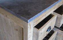 Load image into Gallery viewer, Owen Kitchen Island with Side Cabinet close up
