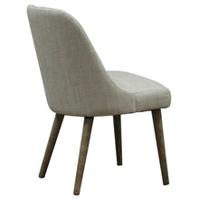 Load image into Gallery viewer, Pia Chair - Natural Linen - back
