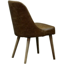 Load image into Gallery viewer, Pia Chair Vintage Leather - back
