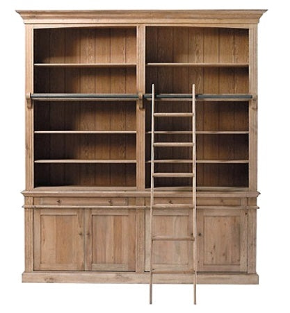 Regina Weathered Oak Bookcase