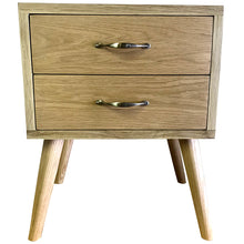 Load image into Gallery viewer, Solid Oak Bedside Table
