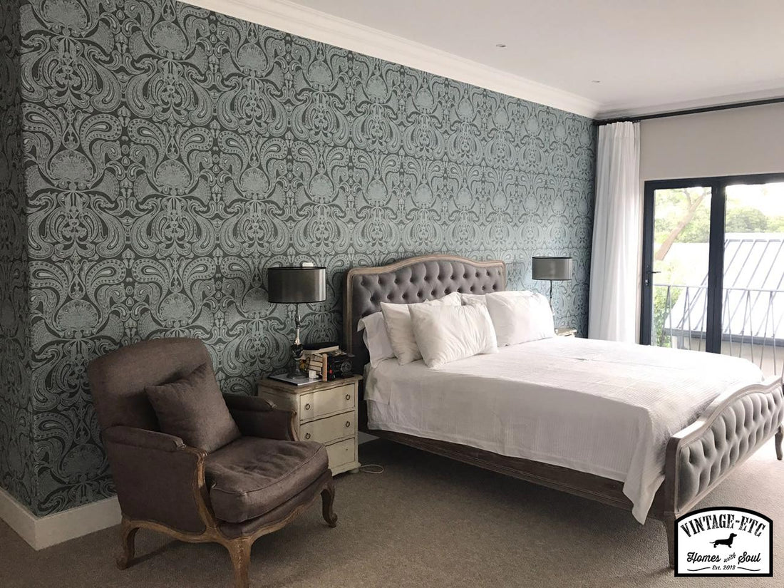 Skye Bed and Charles Chair