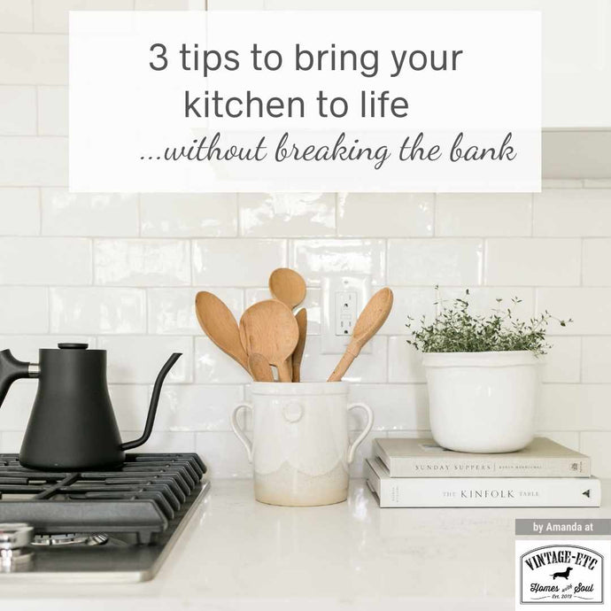 3 inexpensive ways to bring your kitchen to life instantly