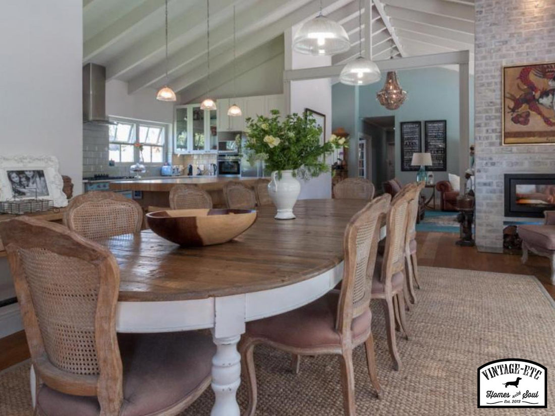 Josephine Extendable Table/Louis chairs