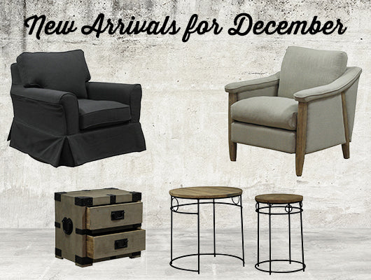 New arrivals for December