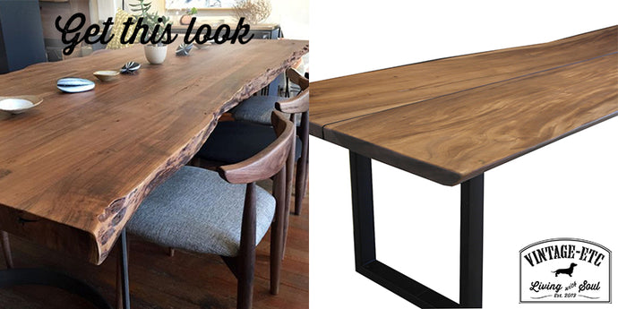 Get this look: Live Edge Table