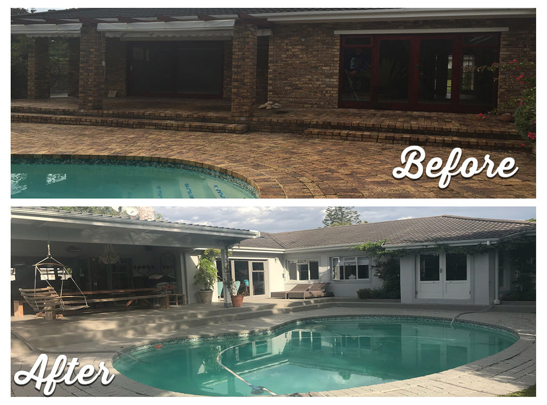 Pool area make over