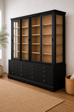 Load image into Gallery viewer, Arniston Display Cabinet in Onyx Black
