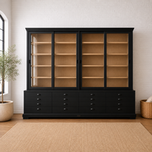 Load image into Gallery viewer, Arniston Display Cabinet in Onyx Black
