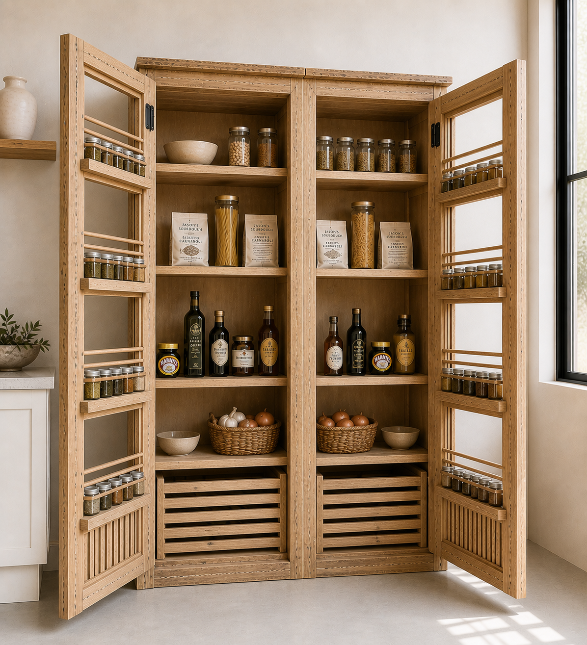 Ouma's Double Pantry Cupboard