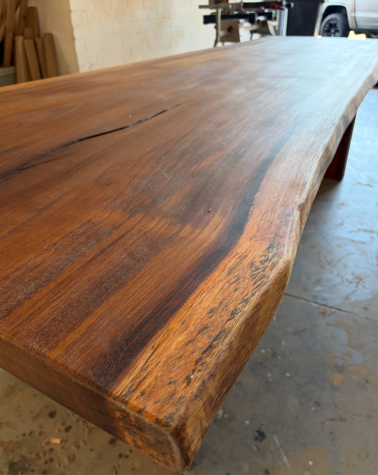 Ngwenya Iroko Live-Edge Table