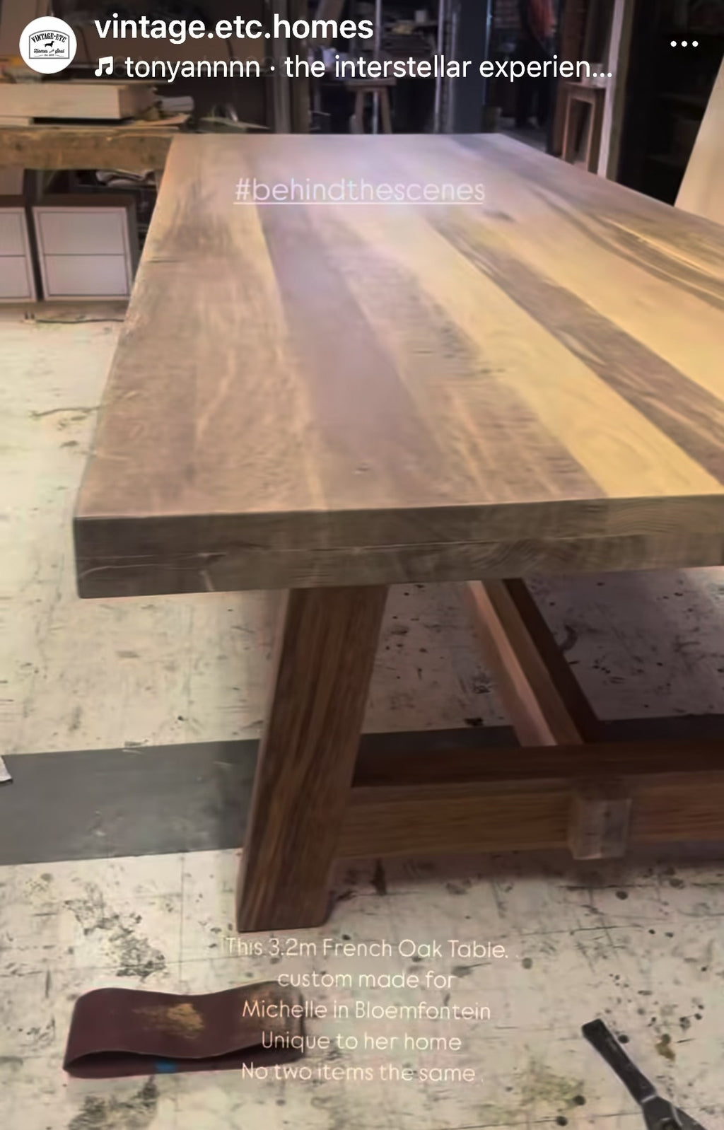 Mandla Solid Oak Table - (Our Bestseller )