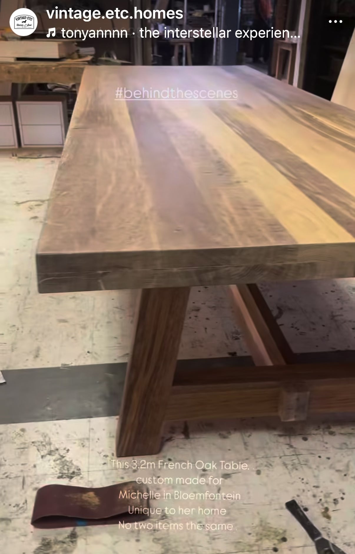 Mandla Solid Oak Table - (Our Bestseller )