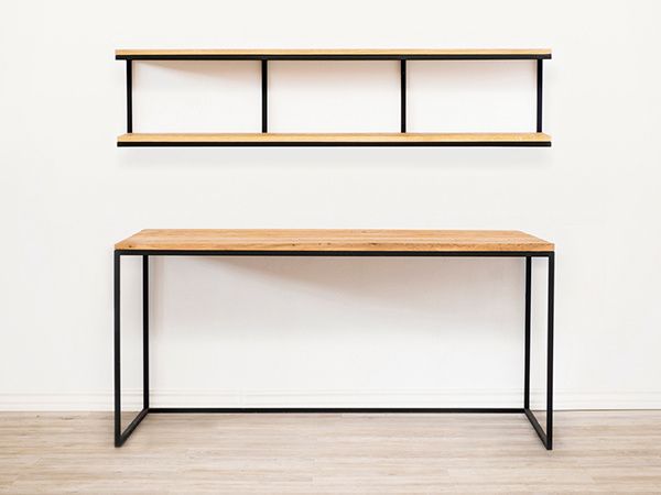 Duality Desk and Shelf Combo - Custom Made Study Desk