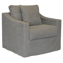 Load image into Gallery viewer, Graham Armchair Olive Linen/Cotton

