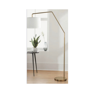 Knowles Floor Lamp with Overhanging Shade