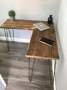 L-Shape Desk -  Custom Made Study Desk