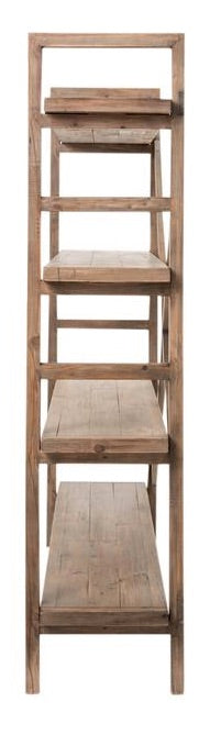 The Moya Bookshelf is built from reclaimed Oregon with adjustable shelving throughout. A characterful, substantial storage piece. Custom made in SA.