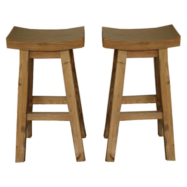 Natural Butt Style Stool