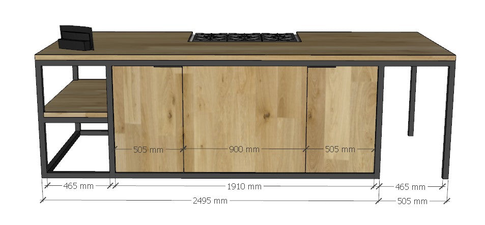 Woodstock Kitchen Island