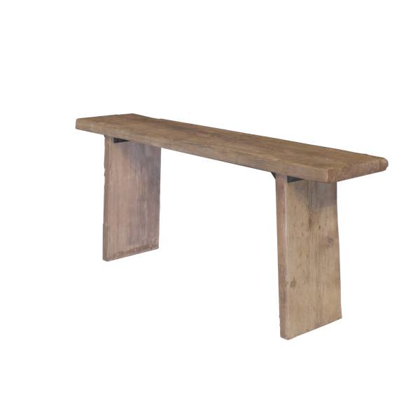 The Sediba Server is a reclaimed Oregon sideboard with a driftwood-effect finish. Versatile as a media unit, display surface, or workbench.