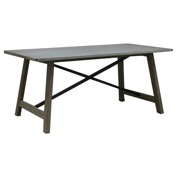 Zinc Kitchen Dining Table