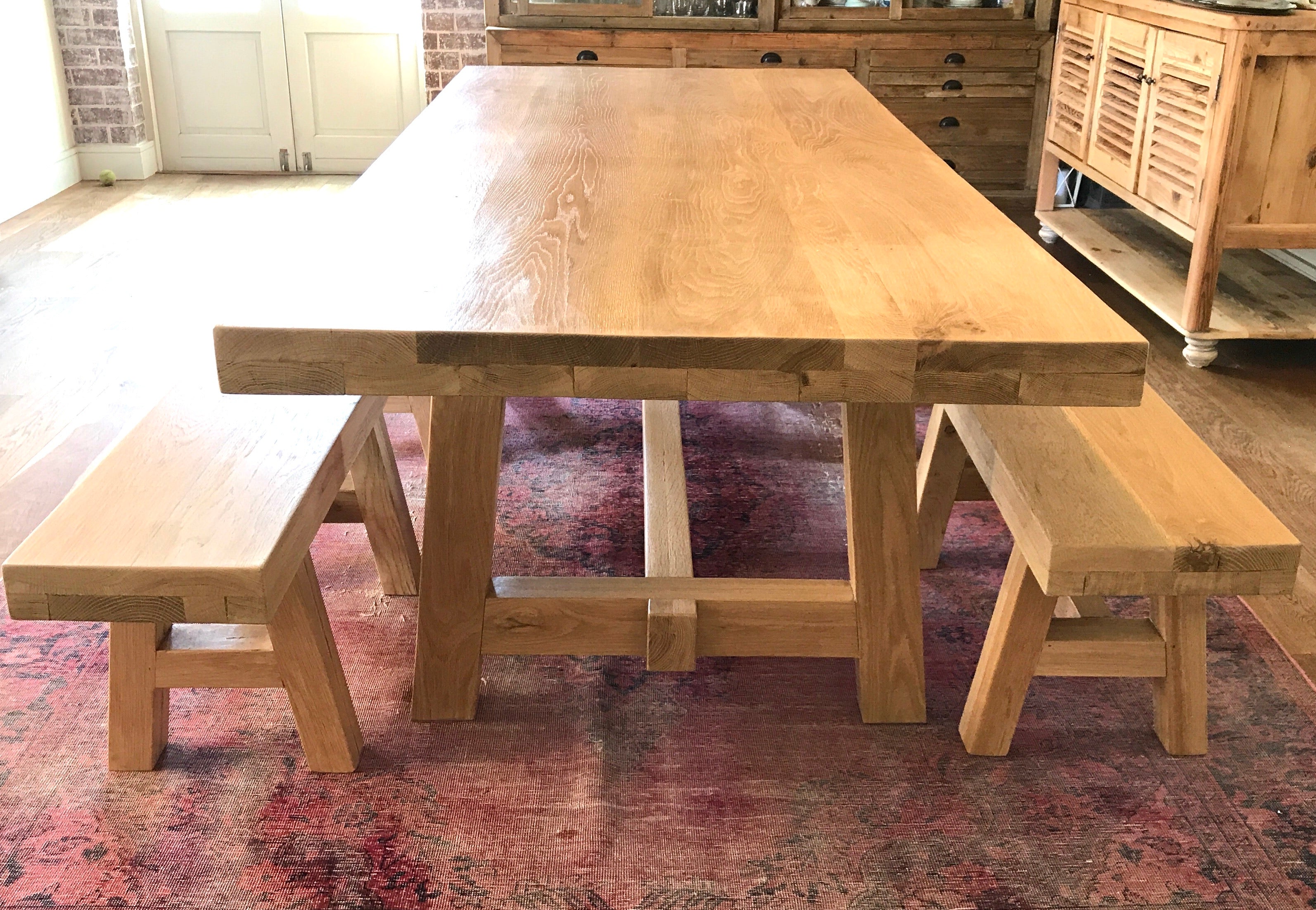 Mandla Solid Oak Table - (Our Bestseller )