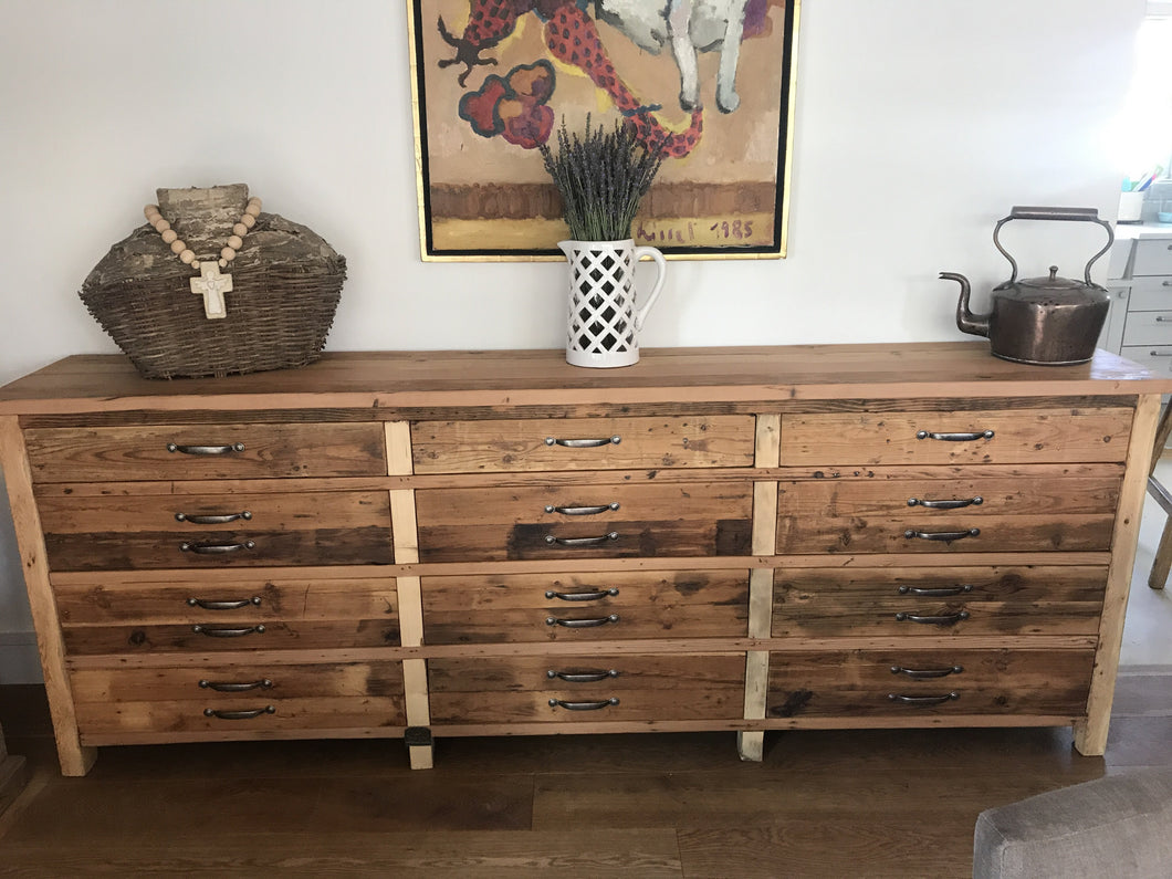 Rustic Chest of Drawers (customisable)