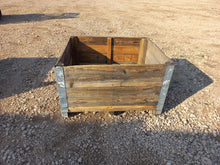 Load image into Gallery viewer, Vegetable Garden Grow Box (made from re-purposed apple crates)
