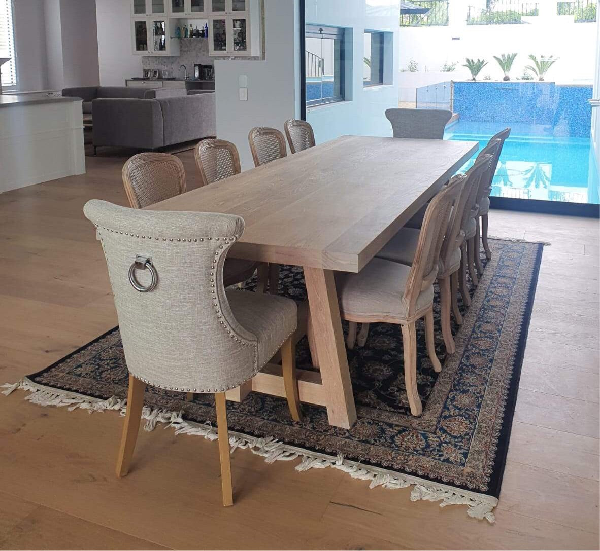 Mandla Solid Oak Table - (Our Bestseller )