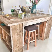 Load image into Gallery viewer, Industrial Pine Kitchen Island
