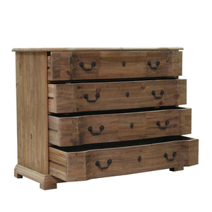 Old Colonial Chest open