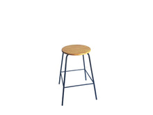 Load image into Gallery viewer, Stacking Barstool - Round Wooden Seat
